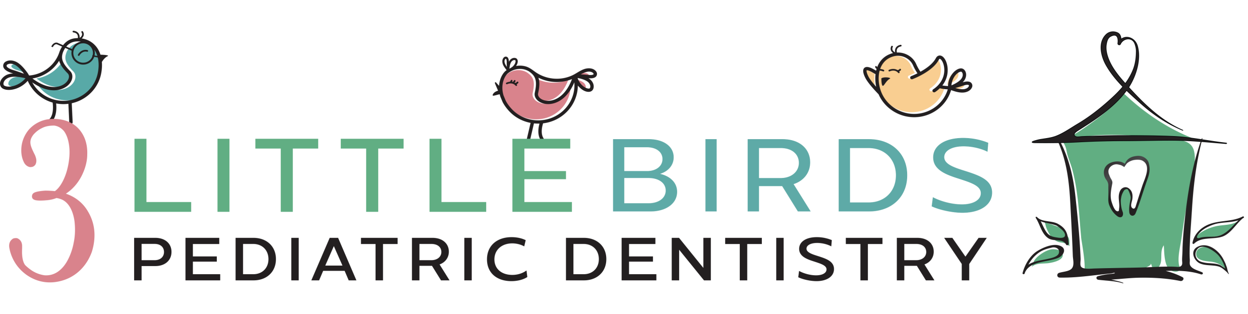 Three Little Birds Pediatric Dentistry logo